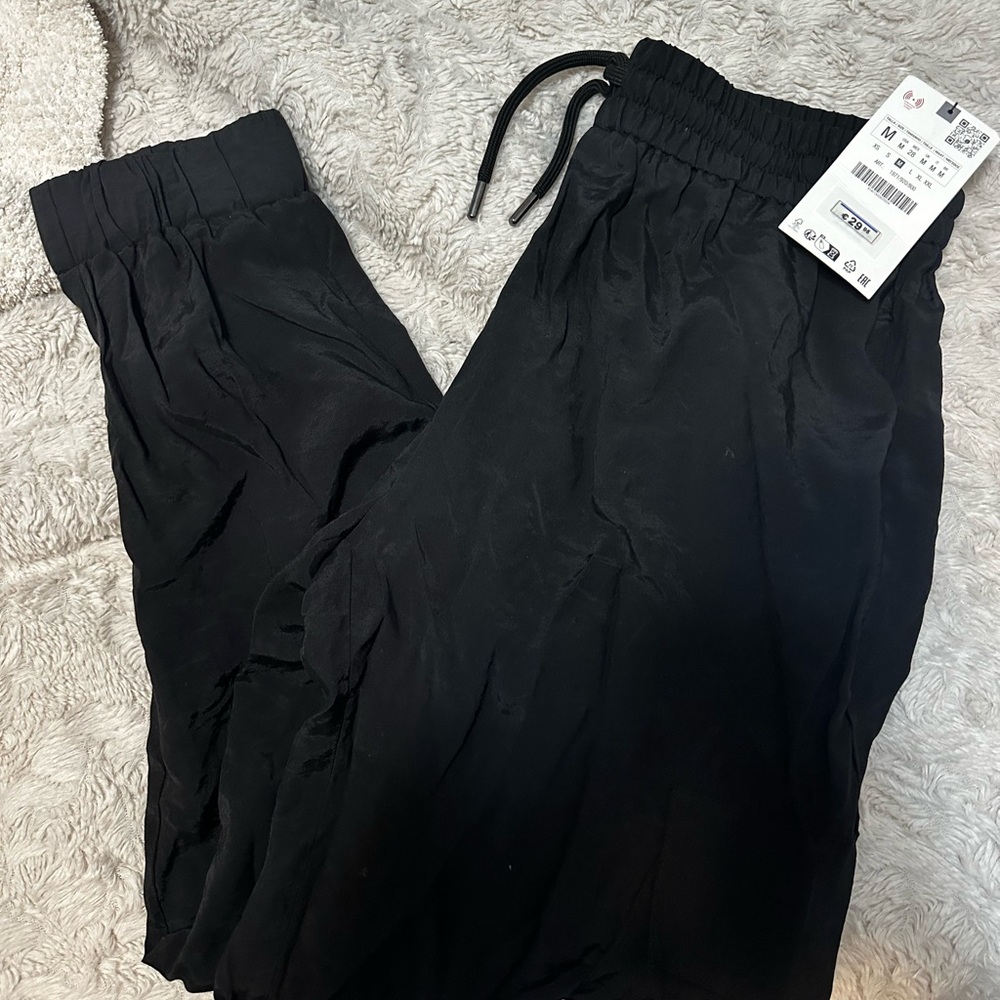 Zara Black Track Pants